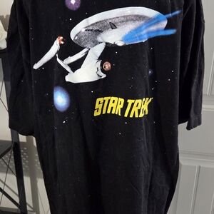 30 Year ANNIVERSARY Star Trek Black Short Sleeve Tee for Men